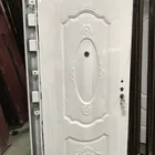 Security Security Door Custom Rolled Steel Thickness Single Swing Open Door Steel Main Security Door Design Somalia