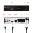 Tv Box Manufacturer 2021 New H.265 HEVC DVB-T2 Decoder Support 10bits HD 1080P TV BOX DVB-T2 For Italy