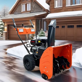 High Quality Small Snow Cleaning Machine Cheap High Quality Snow Sweeper and Plough Blower Floor Sweepers