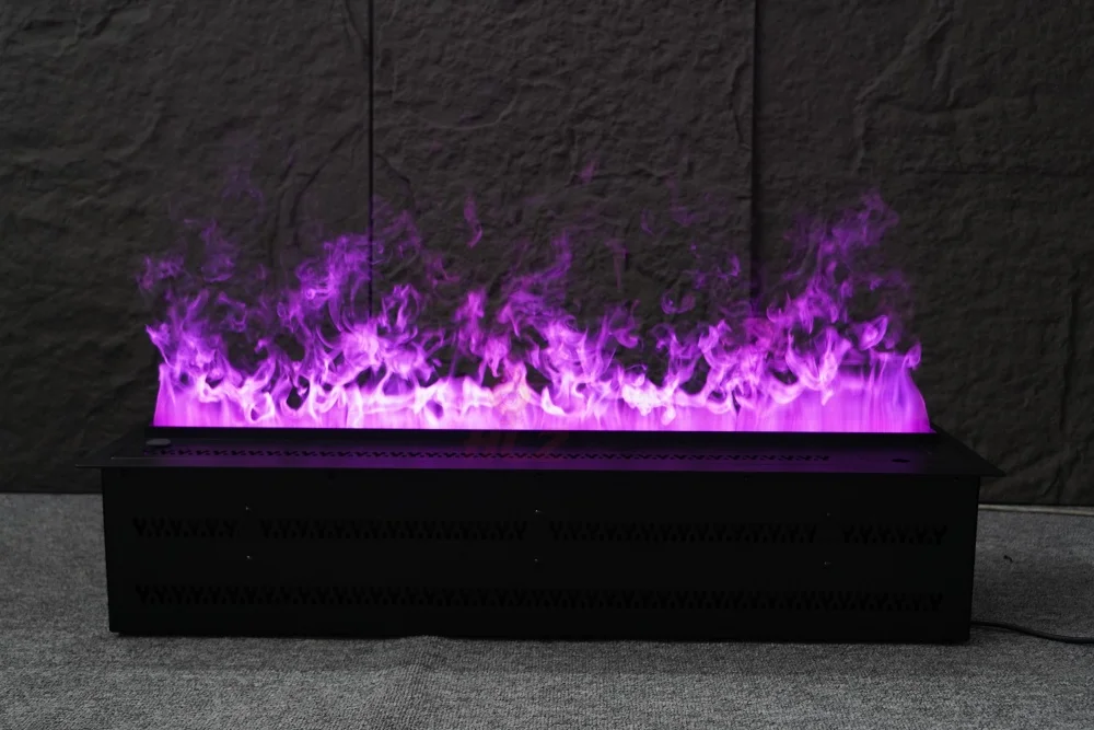 Electric Fireplace, Wall, 3D - detail 8