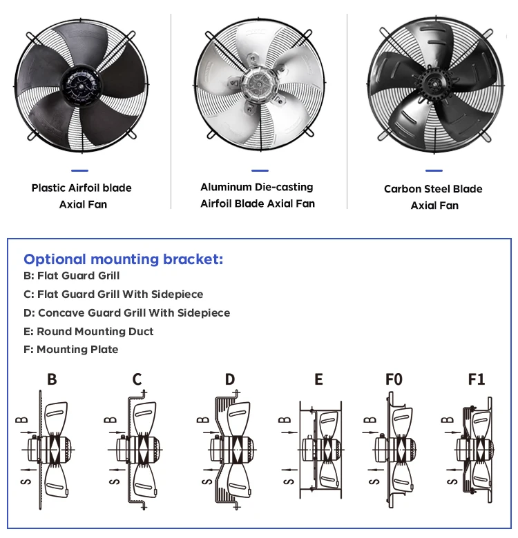 Cooling Tower, 710mm, Axial, Wall - detail 10