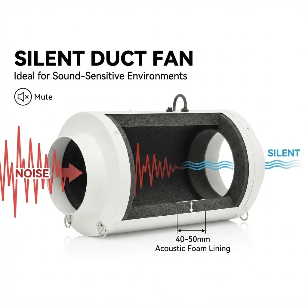 Inline Duct Fan, HDI-315PE, PWM, 315mm - detail 10