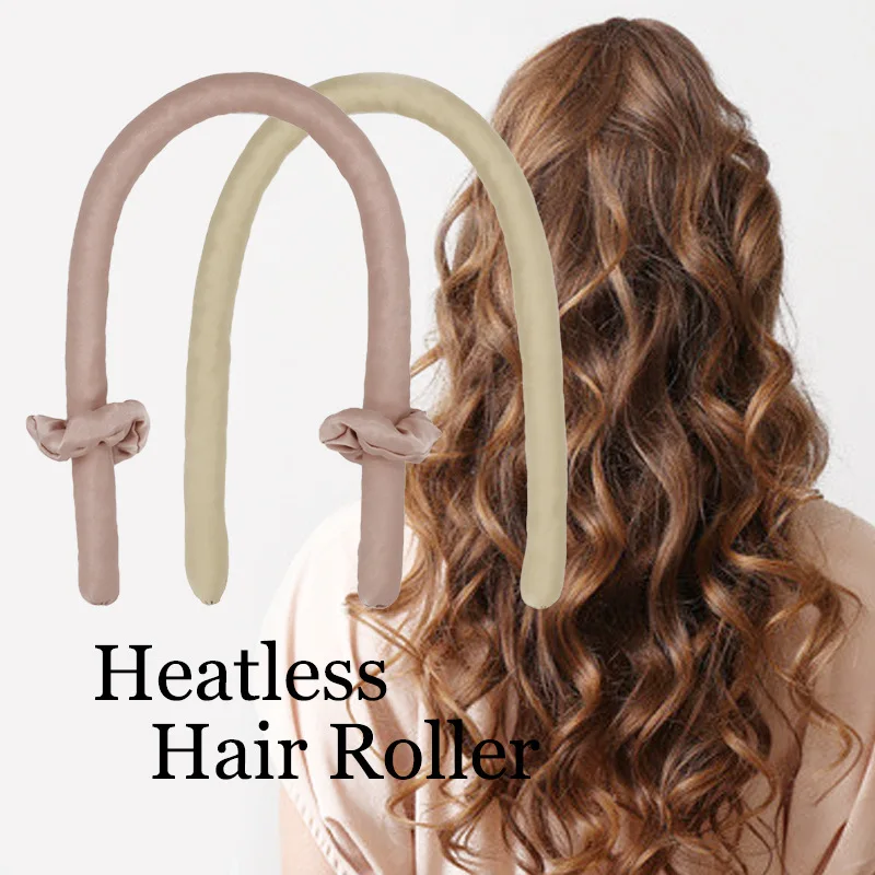Hot Selling Fashion Soft Hair Roller Curling Ribbon Tools No Heat Hair  Curler Rollers Flexible Silk Satin Heat-less Curling - Buy Silk Heatless Hair  Roller,Heatless Silk Hair Roller,Hair Curlers Rollers Product on