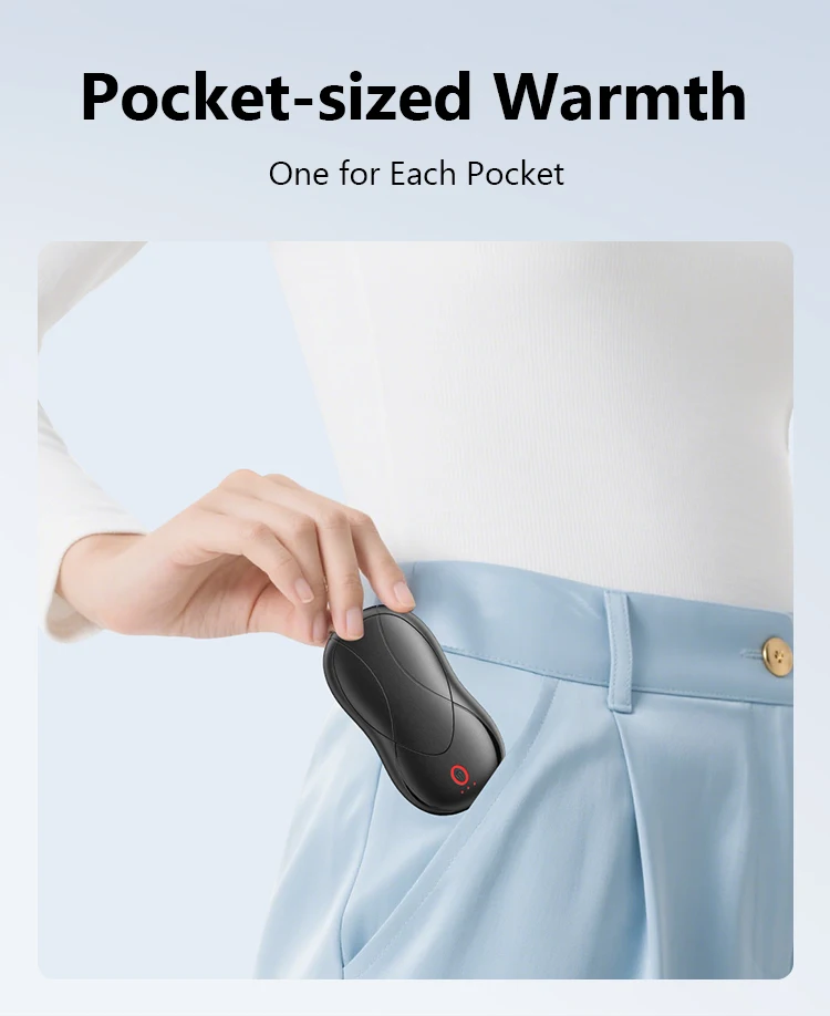 Hand Warmer, Portable, 3000mAh, ABS - detail 10