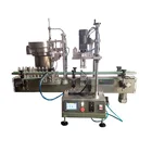 automatic linear capping machine with capping feeders