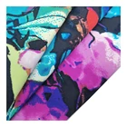 Nylon Waterproof Nylon Spandex Soft Plain Customized Stretch 200GSM Suit Fabric