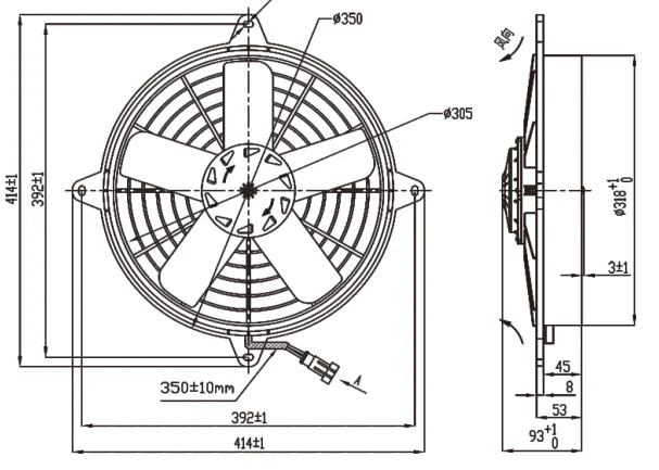 Condenser, 24V, Axial - detail 4