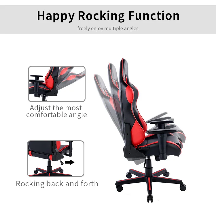 Manufacturer Newest Cheap Sales Racing Car Gaming Chair