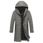 Coat New Arrive Fashion Overcoat Cold Winter Down Jacket Men Thick Warm Long White Duck Down Men Coat