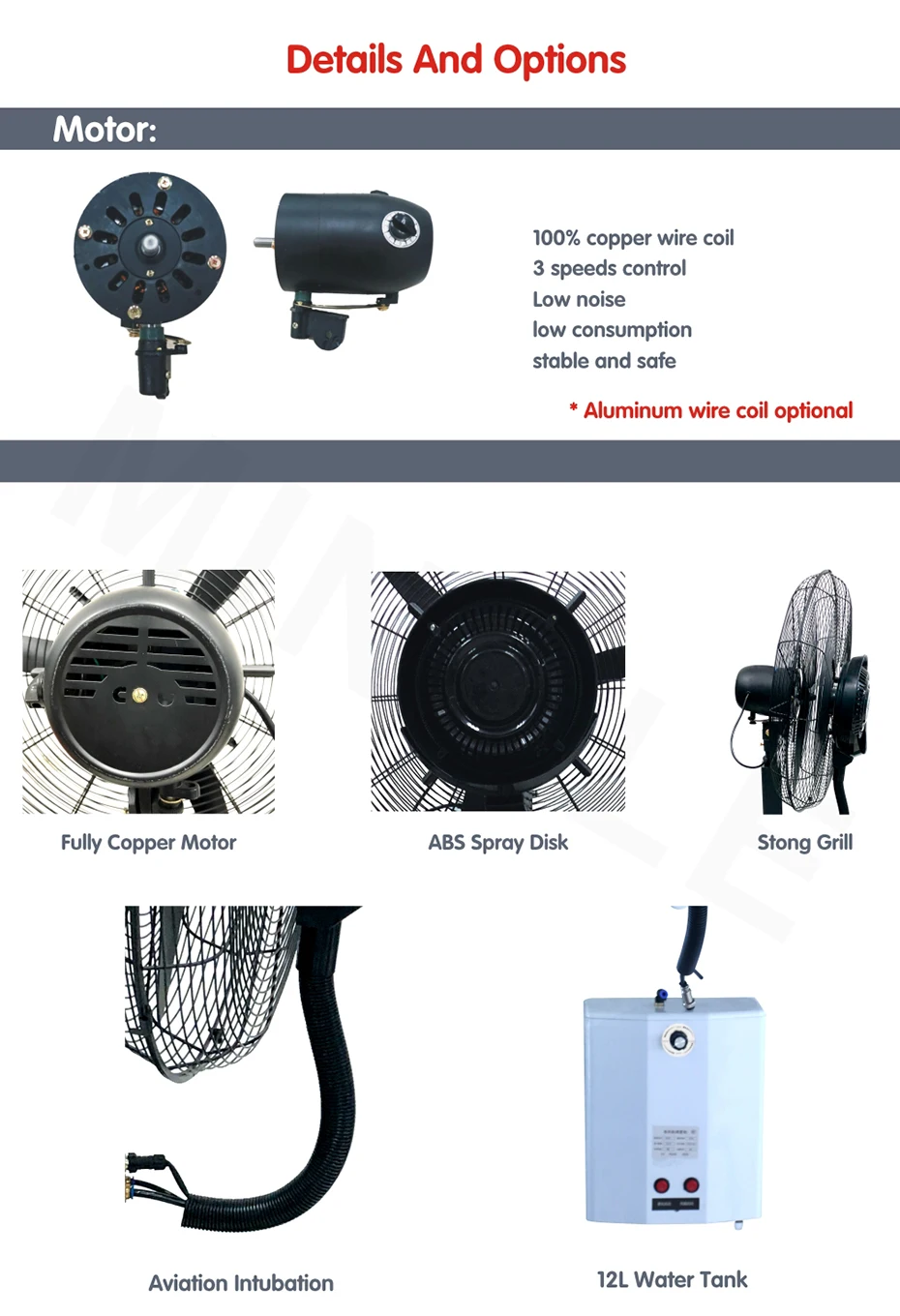 Copper Motor, Wall, 12L, 260~280W - detail 10