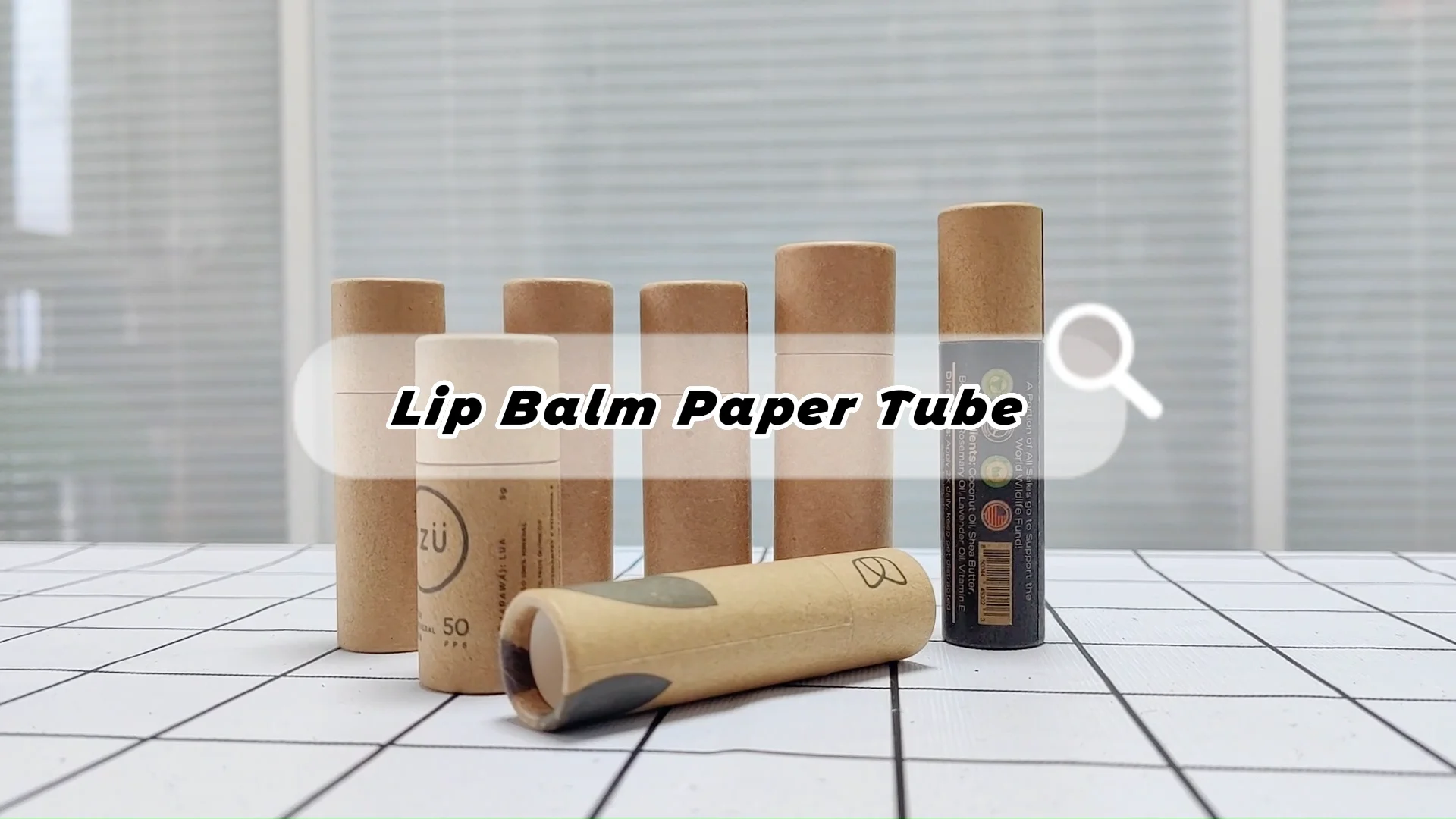 Biodegradable Custom Printing Push Twist Up Lipstick Deodorant Stick