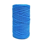 Low MOQ And High Quality Hand-woven Hollow Rope 3mm DIY Bag Cushion Basket Braided PP Rope