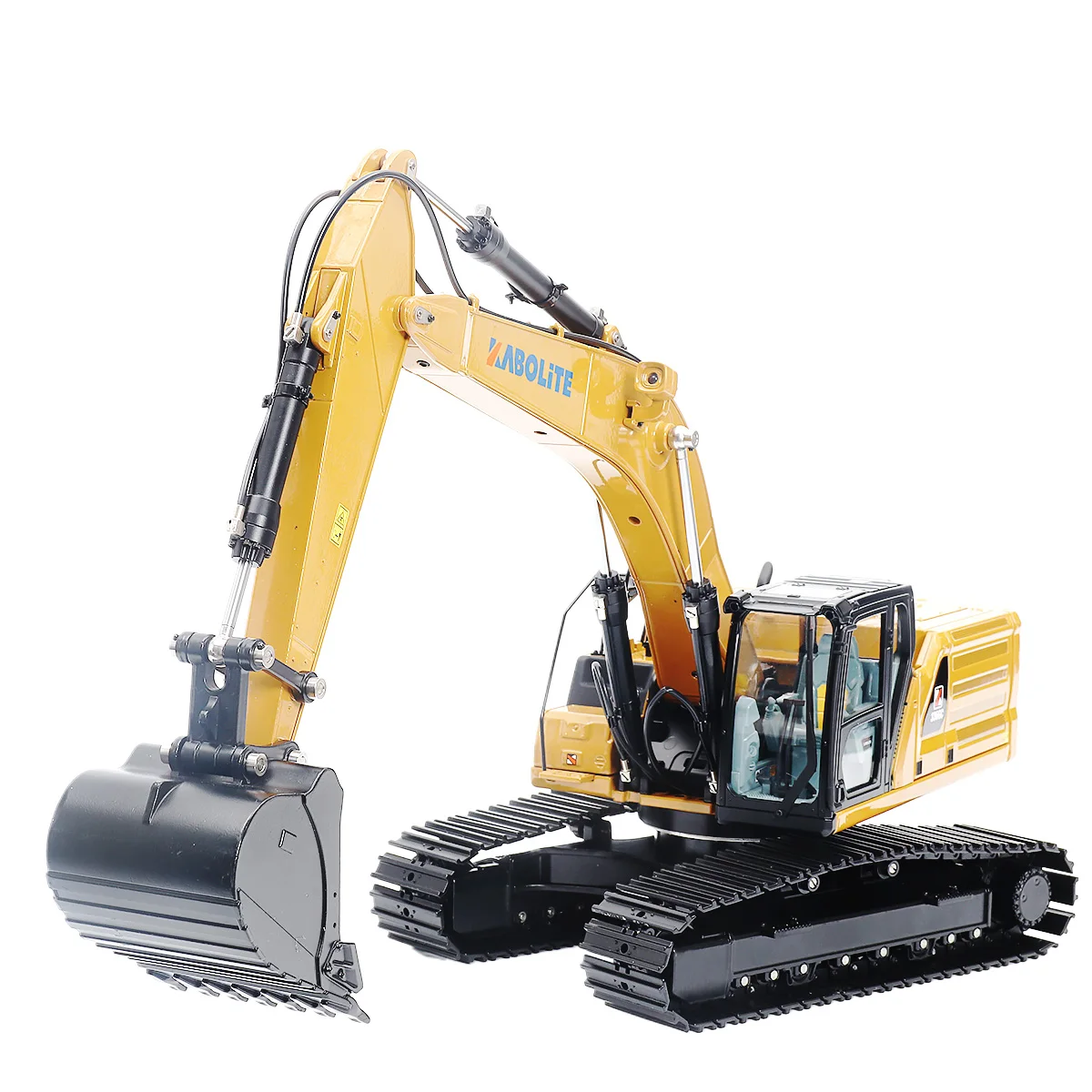 gas powered rc excavator