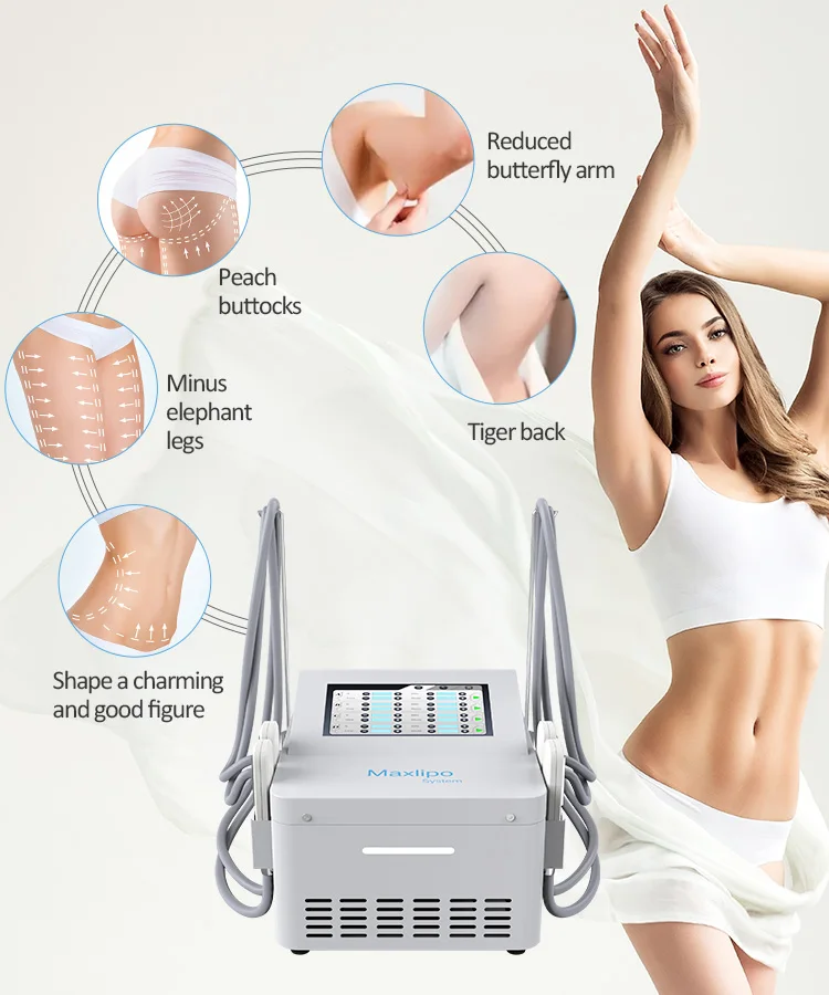 XM278 Maxlipo Body Shape System Four Cryo Plates Cryolipolysis Machine