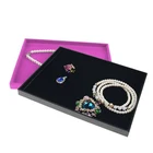 Jewelry Ring Display SKQ OEM Custom Size Color Jewelry Tray For Store Ring Bracelet Chain Display