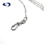 Steel Chain Endao Wholesale Knurling 3-1 NK Stainless Steel Rope Chain SC021