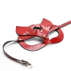 Sexy Sex Tools Women Face Eye Leather Harness Sexy Garter Mask PU Fetish Bondage Wear Sex Gothic Tools For Cosplay Costume