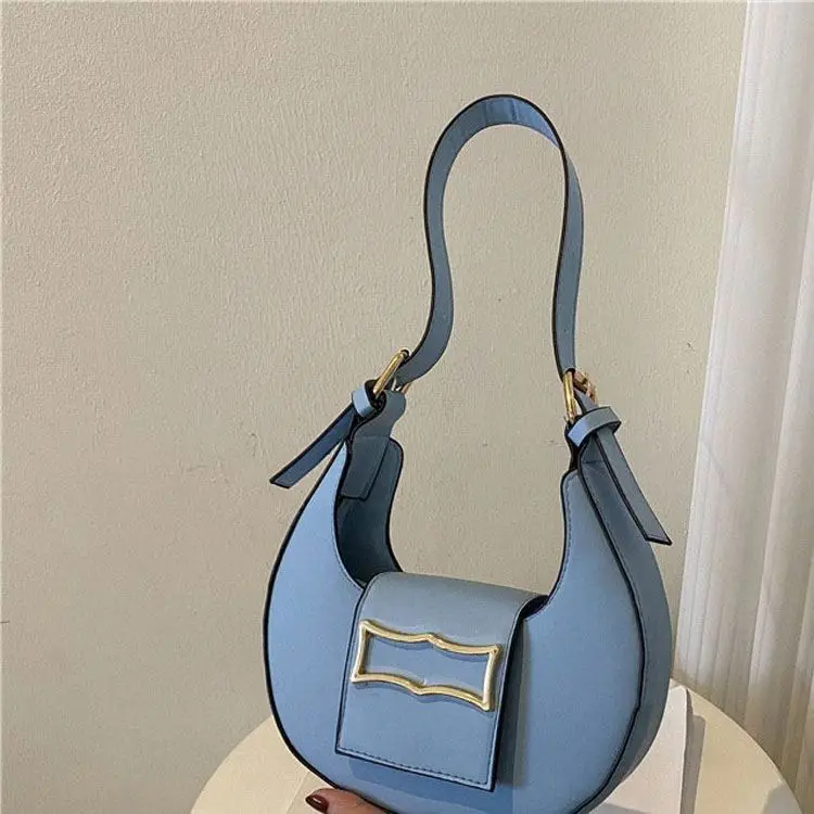 Simple And Fashionable Crescent Saddle Bag  Bag Women Bags For Women