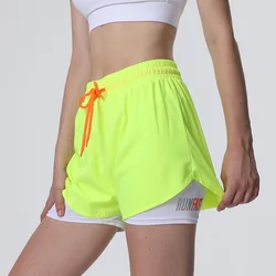 High Quality Casual Quick Dry Running Breathable Anti-Exposure Woman's Sports Shorts Loose Gym Girls Shorts