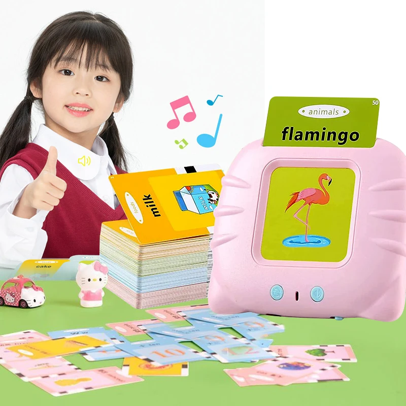 New Preschool Educational Learning English Flash Cards, Learning Cards Educational Flash, Children Learning Machine