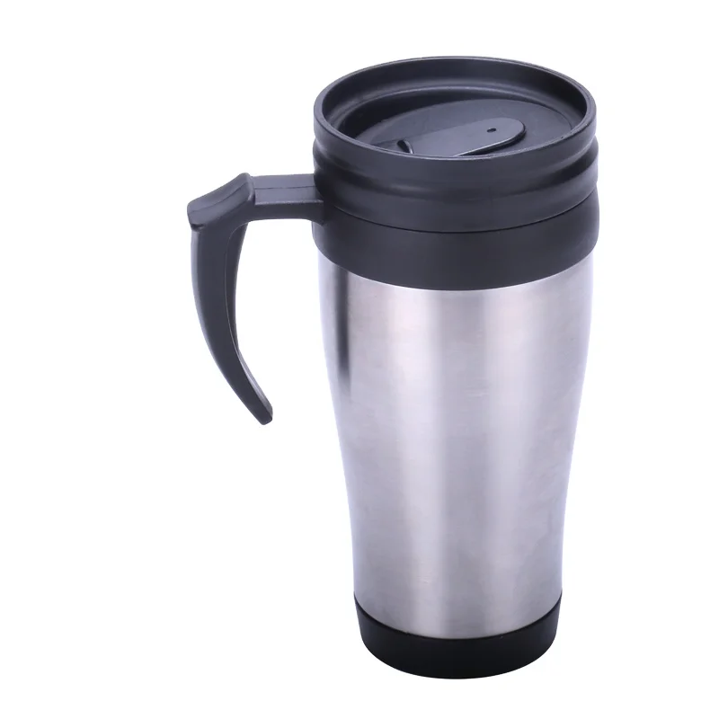 Insulated Thermal Travel Coffee Mug Flask Cup Removable Lid Keep Drink Warm 