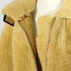 Jacket Fashion Autumn Warm Women Faux Fur Coat Ladies Short Jacket Faux Fur Leopard Coat