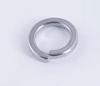 High quality customization Black elastic washer High strength carbon steel open spring washer