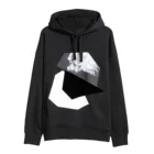Hoodie Custom Wholesale 80 Cotton 20 Polyester 320gsm Thick Fleece Printed Hoodie For Men