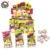 Children snack food sour crispy coated candy filled chocolate candy