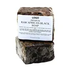 Natural African African Black Soap Private Label 100% Natural Moisturizing Raw African Black Soap