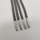String In Stock Polyester Drawstring Cord Round String Cord With Metal Tips End