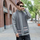 Shawls Long Mens Designer Scarf High Quality Soft Feeling Carves Shawls Men Winter Long Scarfs For Man Business Scarf