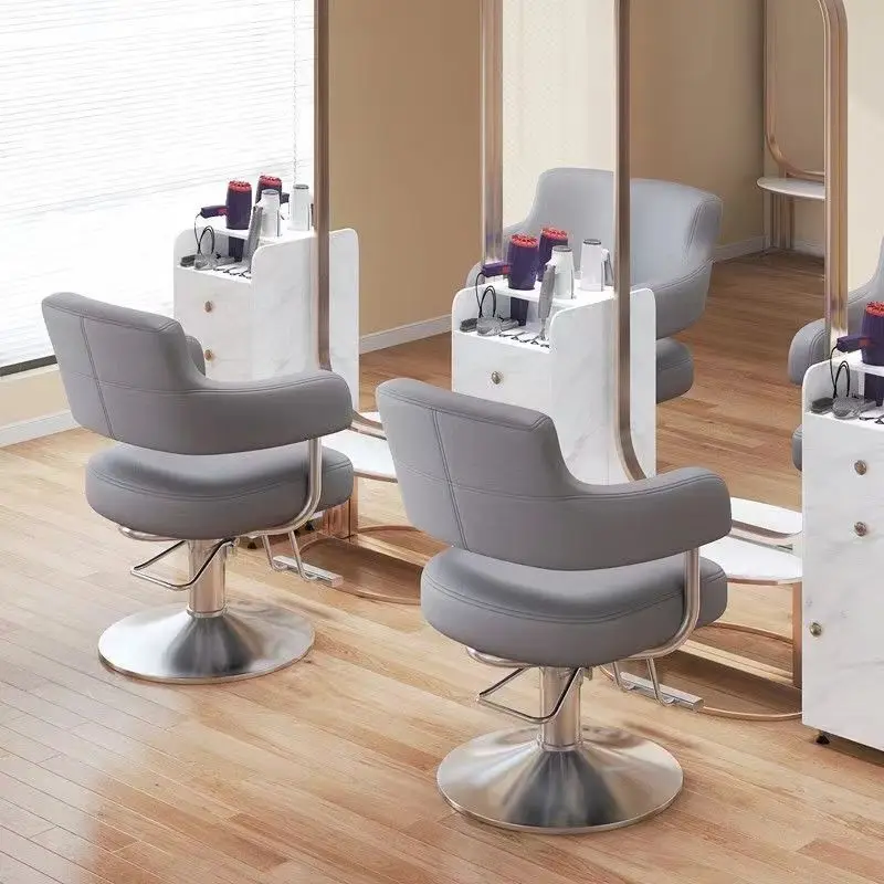 Hair salon chair can be lifted salon chair rotating ironing dyeing hair chair