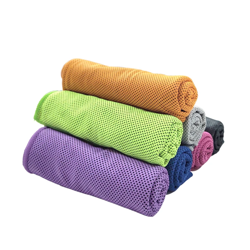 China Supplier Custom Ice Cooling Towels Quick Drying Gym Sports Custom Cooling Towel