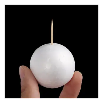 10Pcs 10-600Mm Modelling Polystyrene Styrofoam Foam Balls Cheap Ornaments White Craft Balls For Diy Xmas Decor Wedding