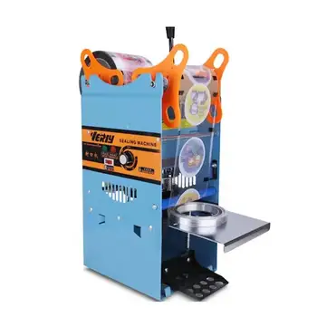 Semi-automatic Small Milk Tea Cup Sealing Machine/cup filling sealing machine