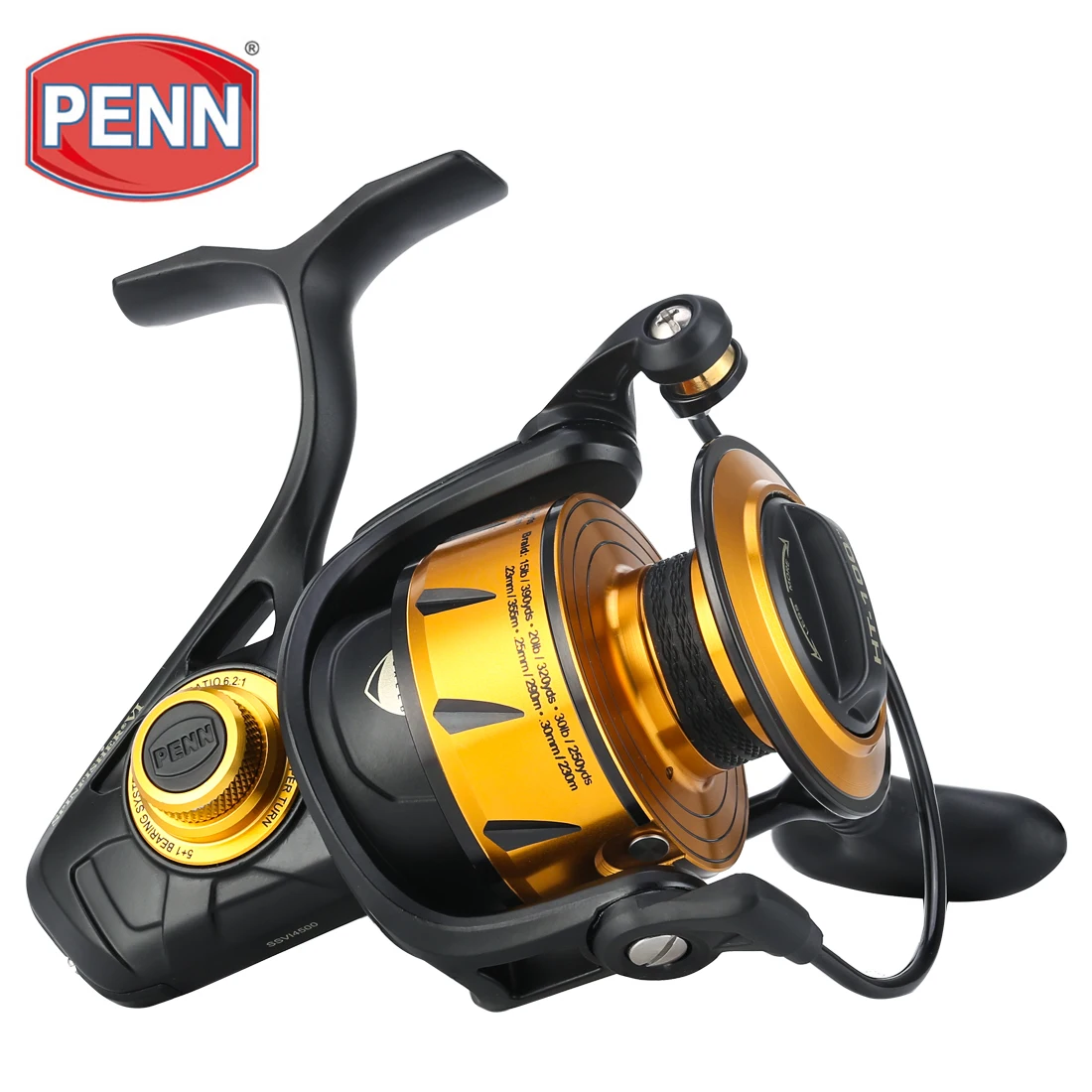 100% Original Penn Spinfisher Vi Ssvi 2500 - 10500 Full Metal Body  Saltwater Spinning Fishing Reel - Buy Penn Spinfisher V Penn Spinfisher  Ssvi 2500 