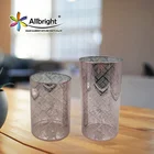 Lantern Hand Originality Glass Rope Lantern Tall Clear Glass Candle Holders Hand Blown Glass Candle Holder