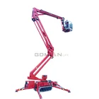 Lift Hydraulic 24m Articulated Crawler Spider Lift / Aerial Work Platform Hydraulic Self-propelled Boom Lift