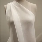 Silk Manufacture OKEO-TEX 100 Woven Mikado Silk Satin Hijab Chiffon Organza Fabric For Wedding Dress