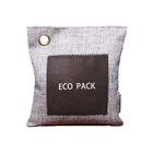 Thickened Linen Odor Deodorizer Activated Bamboo Charcoal Bag With Hanging Hole