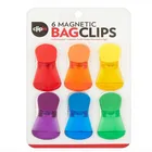 Paper Wholesale Rubber Handle Colorful Strong Fridge Magnet Clips Mini Paper Clip Plastic Clips