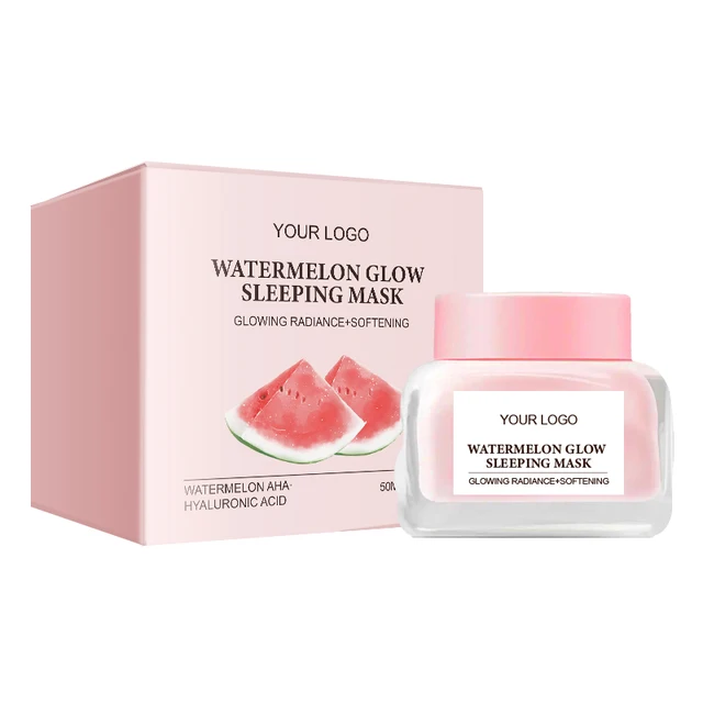 Hot Sale Fruit Facial Mask Pure Watermelon Organic Brightening Face Mask Brightening Skin Face Mask