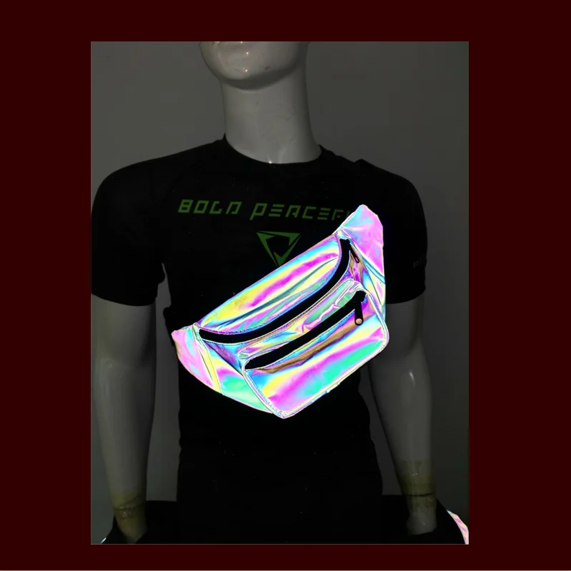 reflective fanny pack