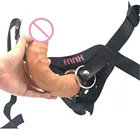 Sex Toy Lesbian Sex Toy Strap On Penis Adjustable Belt Double Side Dildo Pants Lesbian Gay Pants Dildo