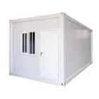 Flat Pack Mini Casa Foldable Prefab Homes Prefabricated 20ft Office Folding Container House