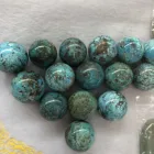 Turquoise Turquoise Natural Turquoise Cut Loose Gemstone Manufacturer Smooth 30mm Round Beads Natural Turquoise