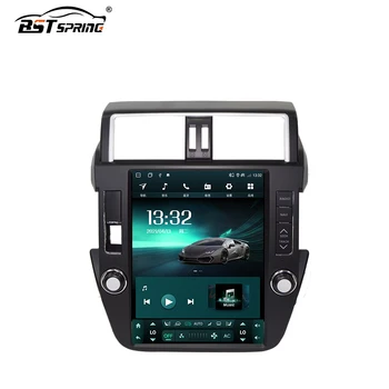 BOSSTAR 12.1 Inch Tesla Style Car Video Player Android Car Stereo For Toyota PRADO 2010-2013 Car Navigation Radio
