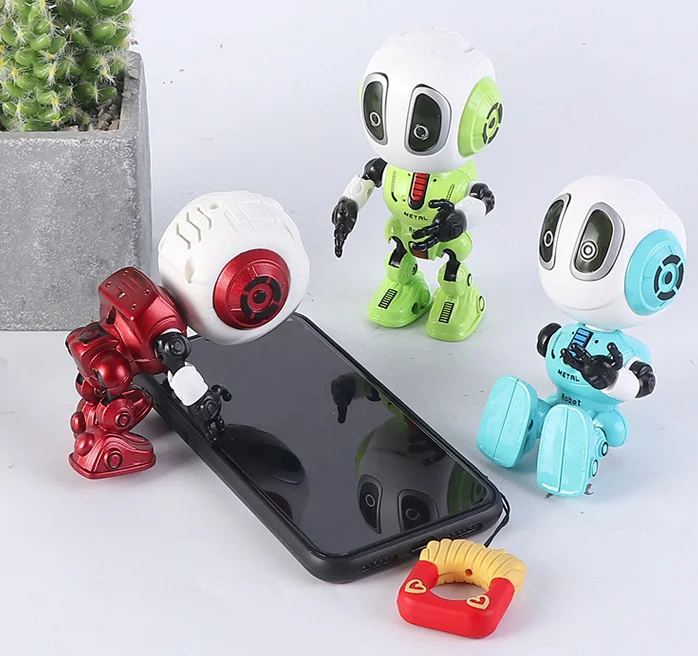 New arrivals Smart Toy removable Joints Interactive Alloy Electronic Recording Mini Robot