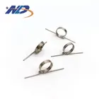 Clip Wire Metal Hairpin Buckle Hook Rubber Steel Clip Steel Wire Metal Flat Torsion Spring